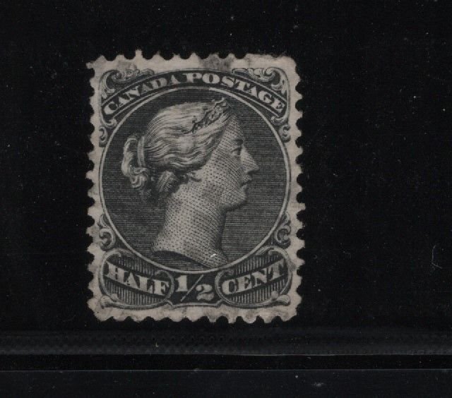 Canada #21iv spur var. Used VF -Lakeshore Philatelics