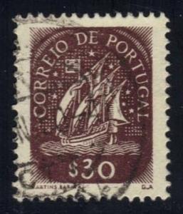 Portugal #619 Sailing Ship, used (0.20)