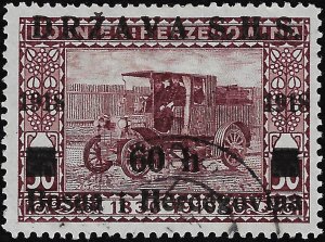 Yugoslavia 1918 Sc 1L10 U vf
