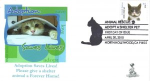 Animal Rescue, Adopt A Shelter Pet First Day Cover #2