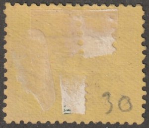 Victoria, Scott#182, used, hinged,  three half pence