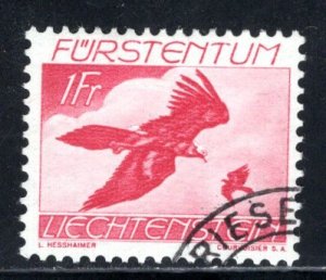 Liechtenstein #C22  Used    VF   CV $12.00 ....   3510398