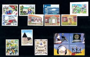 Aland Åland 1998 Complete Year Set MNH