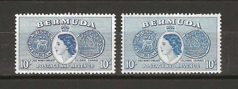 BERMUDA 1953/62 SG 149a MNH Cat £80