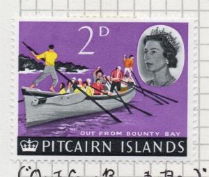 Pitcairn Islands 1964 Early Issue Fine Mint Hinged 2d. 096360