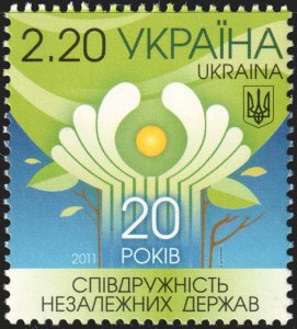 Ukraine #848  MNH - Commonwealth of Independent States (2011)