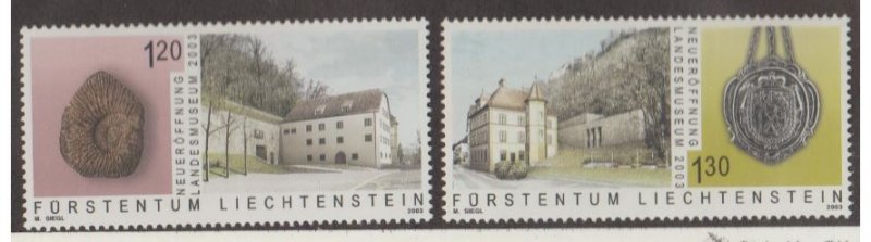 Liechtenstein Scott #1266-1267 Stamps - Mint NH Set