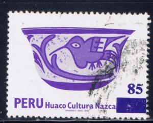 Peru 731 Used 1981 surcharge