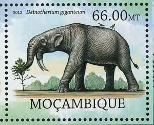Animals of Europe Stamp Coelodonta Antiquitatis Hippopotamus S/S MNH #5861-5864