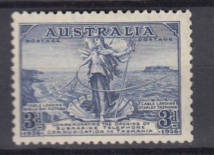 J39638,  JL stamps,1936  australia hv of set mlh #158 cables