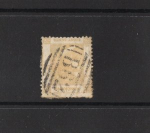 Hong Kong 1864 SG11 8 cents CC watermark - used