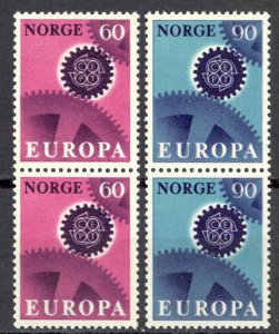 Norway Sc# 504-505 MNH pair 1967 Europa