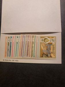 Stamps Bermuda 175-91 never hinged