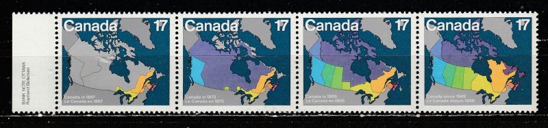 Canada   893a  (N**)    1981    Complet (strip)