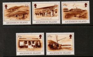 ASCENSION SG647/51 1995 LATE 19th CENTURY SCENES  MNH