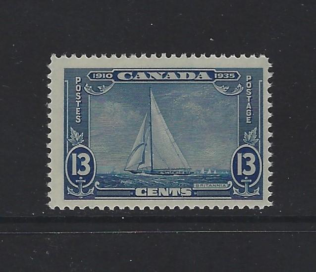 CANADA - #216 - 13c ROYAL YACHT BRITANNIA MINT STAMP (1935) MNH