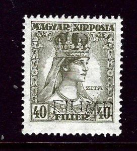 Fiume 23a MNH 1918 issue  light Overprint    (ap3373)