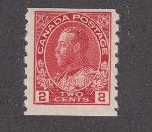 Canada #127 Mint Admiral Coil Stamp