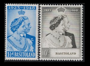 Basutoland SC# 39 - 40 Mint Light Hinged - S18151