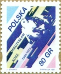 Poland 1997 MNH Stamps Scott 3370 Polish Jazz Musicians Music Mieczyslaw Kosz