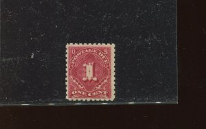 J52 Perf 10 Postage Due Mint Stamp NH GRADED VF 80 PSAG CERT (J52-PSAG1) 