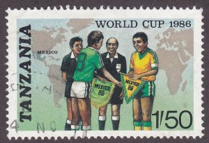 Tanzania 341 World Cup Soccer Championships 1986