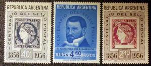 Argentina Scott #651-653 unused