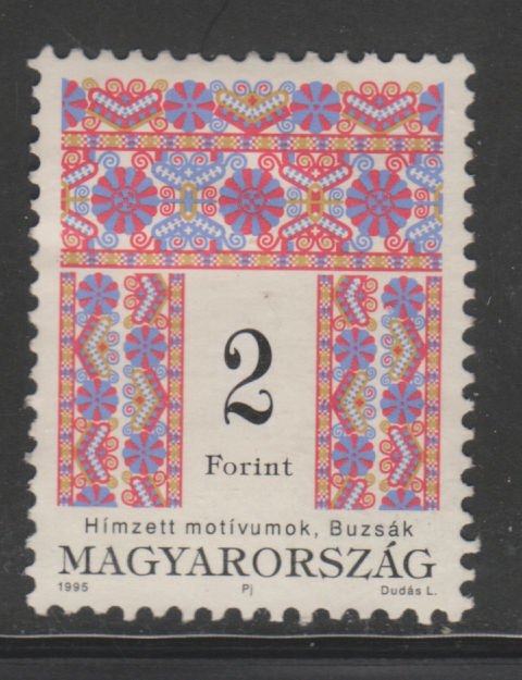 Hungary 3460 Folk Designs 1995