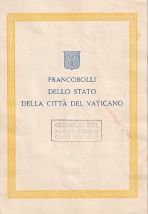 1949 - VATICAN - Basilicas - Scott #122-131 E11-E12 - Used in booklet