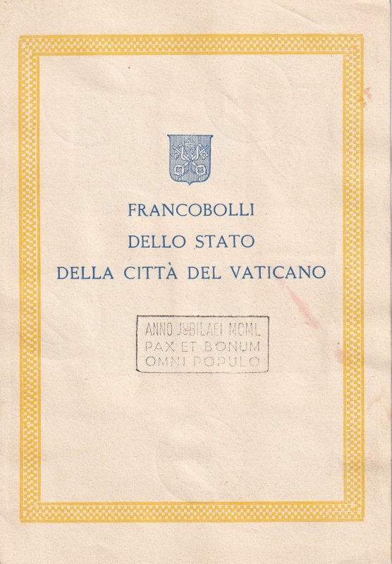 1949 - VATICAN - Basilicas - Scott #122-131 E11-E12 - Used in booklet