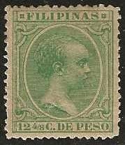 Philippines 167, mint, hinged.. 1890. (P68)
