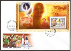 Republic Guinee 2006 Mahatma Gandhi Noble Prize Winner Mother Teresa, Nelson ...