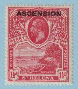 ASCENSION ISLAND 3  MINT HINGED OG * NO FAULTS EXTRA FINE! - TRK