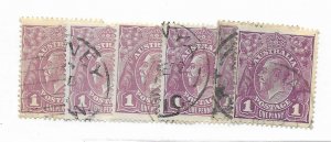 Australia #22 Used - Stamp - CAT VALUE $1.75 PICK ONE