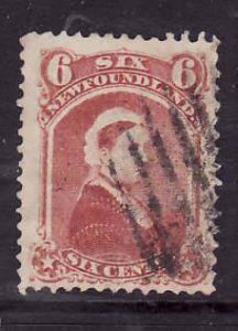 Newfoundland-Sc#35- id8-used 6c QV-1870-