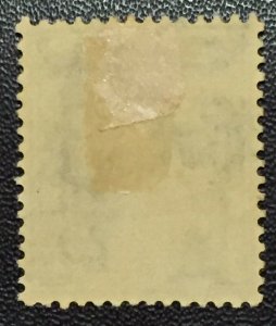 1942 Japanese Occu double ring opt Straits Settlements KGVI 3c Used SG#J94 M3055