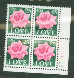 United States #2378 Mint (NH) Plate Block (Love)