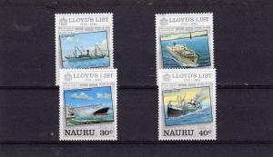 Nauru 1984 Lloyds List MNH