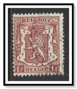 Belgium #282 Coat Of Arms Used