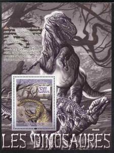 Guinea - Conakry 2009 Dinosaurs #2 perf s/sheet unmounted...