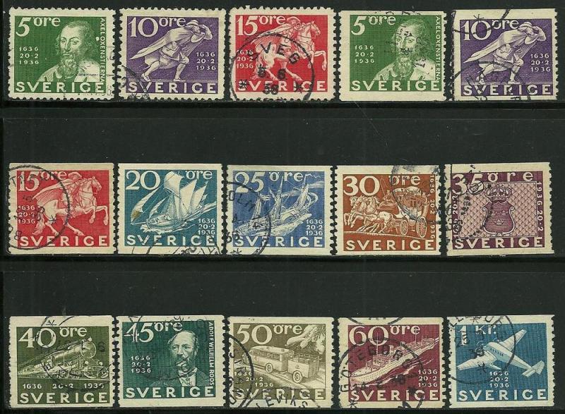 Sweden # 248-62, Used