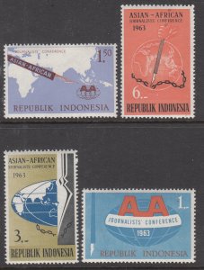 Indonesia 593-596 MNH VF