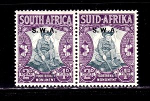 South West Africa stamp #B3, MH OG,  CV $17.50