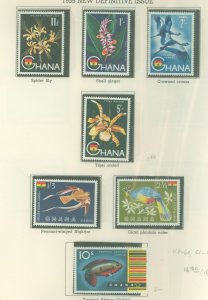 Ghana #48-60/C1-2  Single (Complete Set)