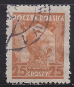 Poland 250 Marshal Pilsudski 1928