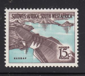 South West Africa 1961-63 MH Scott #277 15c Hardap Dam