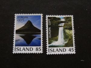 Iceland #498-99 Mint Never Hinged- WDWPhilatelic (XE) - I Combine Shipping