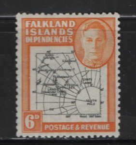 FALKLAND ISLANDS  1L6   MINT HINGED