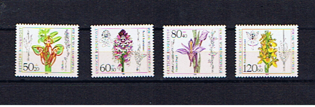 GERMANY 1984 RELIEF FUND -ORCHIDS