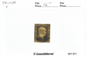 Germany: Prussia Sc # 5 used (57454)